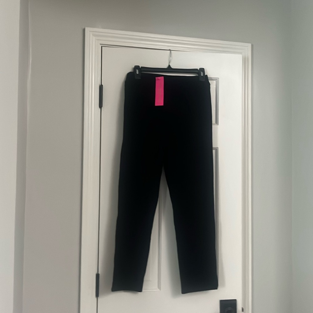 Lilly Pulizer Merton bi-stretch pants in black